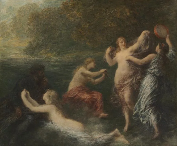 Henri Fantin-Latour, Tannhauser, 1886, oil on canvas. Cleveland Museum of Art. A museum record states artist, date, medium and credit line, which is the shape any private provenance note should copy.