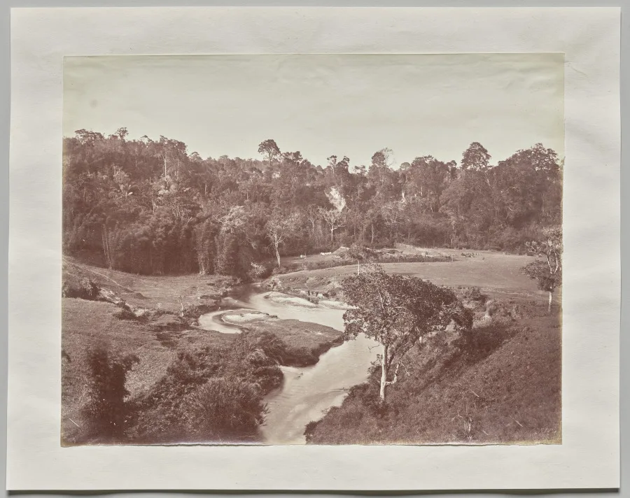 William Pryor Floyd, untitled river view in Hong Kong or Macau, 1866 to 1873, albumen print. Cleveland Museum of Art. Photographs were among the first works people bought on the strength of a description alone.